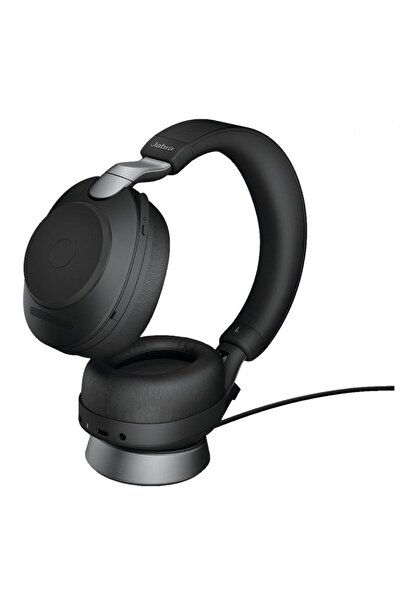 Jabra Casti cu microfon Jabra Evolve2 85 UC Stereo, USB Type-C, Stand (Negru)