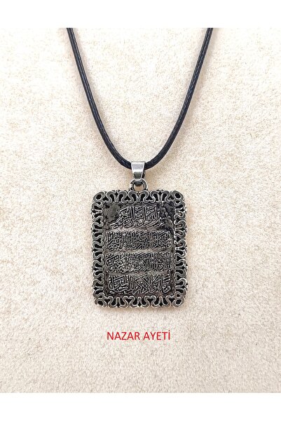 BONCADAS قلادة للجنسين بتصميم الصلاة أو الختم