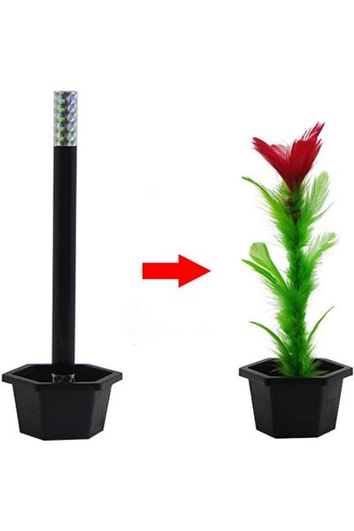 Modafiks Magic Stick That Produces Flowers Magic Flower Magie Trick Game (5122)