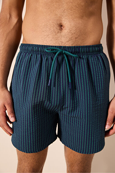 Penti Férfi Think tarka csíkos úszónadrág