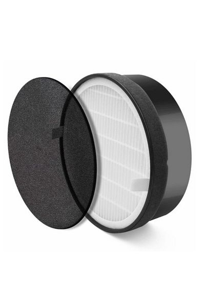 Levoit Set of 2 replacement filters for the Levoit LV-H132 Air Purifier, Nylon, Hepa & Active Carbon