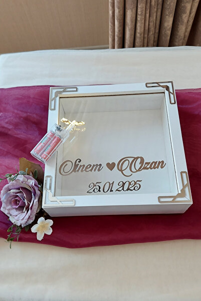 Verda Çerçeve إطار ذاكرة عميق LED مقاس 25 × 25 سم - إطار ذاكرة عميق مقاس 6 سم...