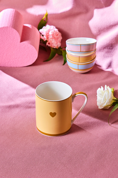 Karaca Talya Mug 355 ml Yellow