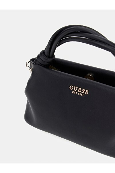 Guess SANSA TOP HANDLE CROSSBODY Kadın Siyah El Çantası HWNG8476110-BLA