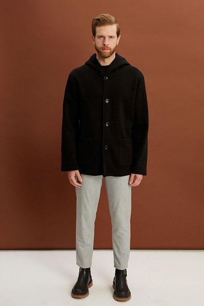 ALEXANDERGARDI Μπουφάν με κουκούλα υπερμεγέθη (E22-60700)