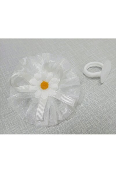 Lissa Aksesuar مشبك موديل مع تفاصيل من التول والبابونج