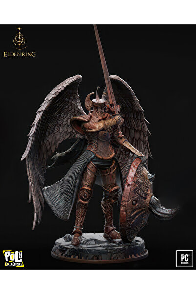 Poly Collectibles Crucible Knight - Elden Ring Exclusive Collectibles Figure ...