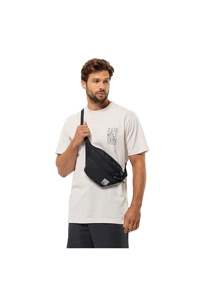 Jack Wolfskin Τσάντα μέσης Jack Wolfskin Konya Hipbag Μαύρη UNISEX ΤΣΑΝΤΑ ΜΕ ΜΕΣΗ 8007801_6000
