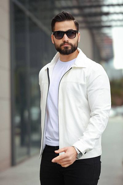 LUMAST UNISEX VINTAGE OVERSIZED ΑΥΤΟΜΑΤΟ ΜΑΛΑΚΟ ΕΛΑΦΡΙΟ ΕΠΟΧΙΚΟ ΜΠΟΥΦΑΝ ΜΕ ΓΙΑΚΑ