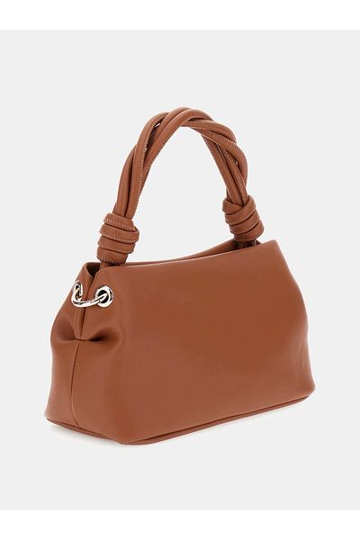 Guess Geantă de mână maro pentru femei Sansa Top Handle Crossbody Hwng8476110-cog