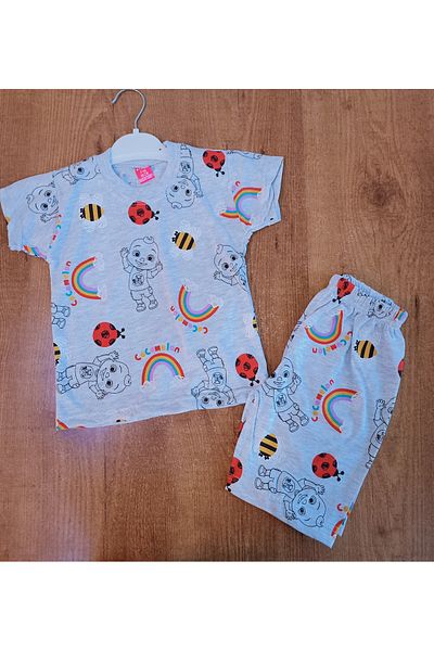 Terry Ladybug Summer Pajamas