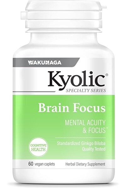 Kyolic تركيز الدماغ، 60 كبسولة نباتية