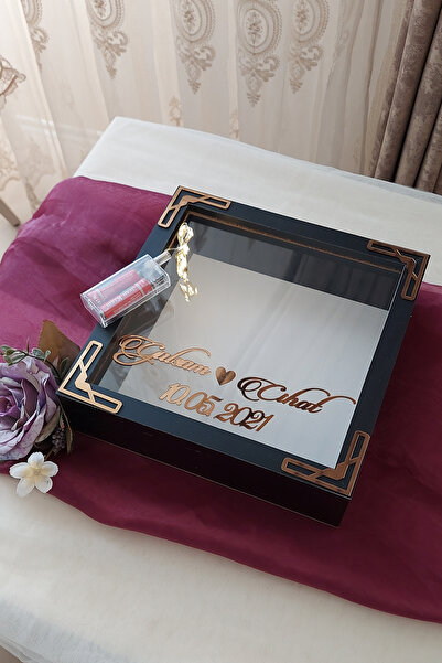 Verda Çerçeve إطار ذاكرة عميق LED مقاس 25 × 25 سم - إطار ذاكرة عميق بعمق 6 سم...