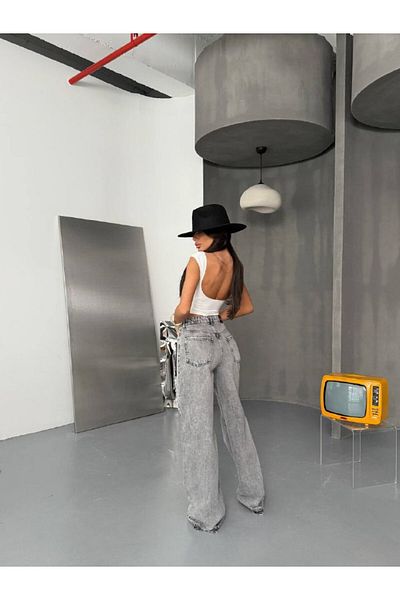 DENİKK Ktrend Custom Design Wide Leg Comfortable Calip Palazzo Pants