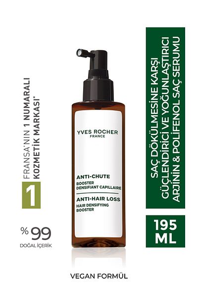 Yves Rocher Hair Strands Strengthening Anti-Hair Loss and Blocking Serum 195 ml