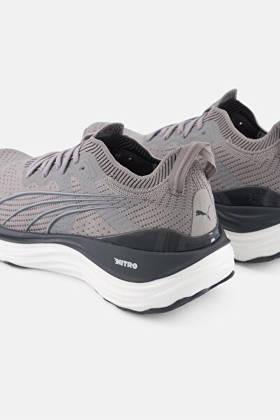 Puma Men Forever Run Nitro Knit Running Shoes, Grey
