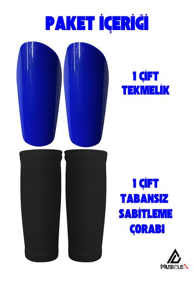 Musclex Spor Tekstil Επαγγελματικός προστατευτικός επιθέματος με κάλτσες |   Ποδοσφαιρικό μπράτσο |   Προστατευτικό καβάλου |   msclx584dfe