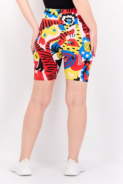 adidas Women Sportswear Fit Training Short, Red Combo
