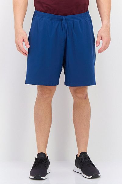 Brooks Men Sportswear Fit Drawstring 7 Inseam Running Shorts, Indigo Blue