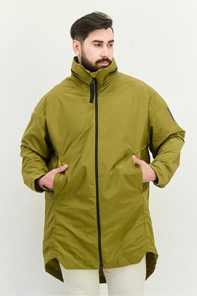 adidas Men Sportswear Fit Myshelter 2 In 1 Outdoor Jacket, Olive
