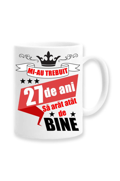 OEM Εξατομικευμένη Λευκή Κούπα Μου Χρειάστηκαν 27 Χρόνια για να Δείχνω Τόσο Ω...