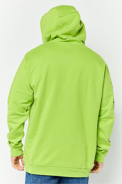 Lamborghini Men Brand Logo Hooded Sweatshirt, Green
