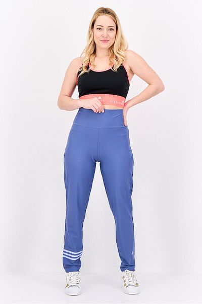 adidas Women Sportswear Fit Outdoor Leggings, Teal Blue