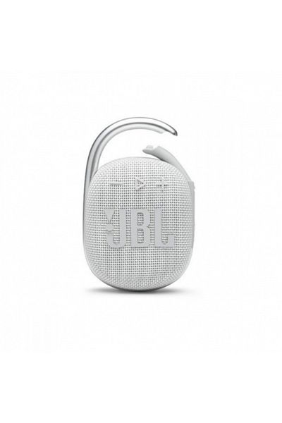 JBL Clip 4 Bluetooth Speaker, Waterproof - White