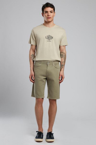 Lee Cooper Мъжки плетени шорти Lonceso, каки