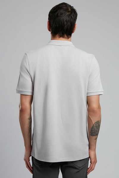 Lee Cooper Twins Men's Polo Neck T-Shirt Stone