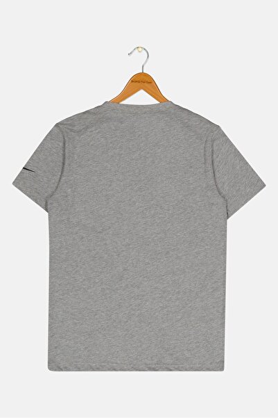 Nike 3Brand by Russell Wilson Kids Boy Sportswear Fit Graphic Print Outdoor T-Shirt, Grey