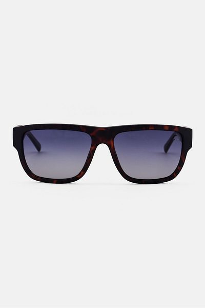 Timberland Men Tb933752d58 Rectangular Sunglass, Black