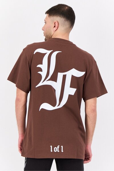 Puma x Lafrance Men Sportswear Fit Short Sleeves Outdoor T-Shirt, Brown