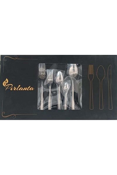 Angoravi Diamond 30 Piece 6-Person Cutlery Set 30 Piece Boxed Gift Dowry Set