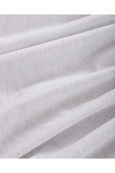 Yellow Home Double Padded Cotton Fitted Sheet Light Gray