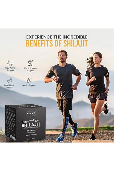 HEMANI Pure Shilajit Himalayan Resin, 50g