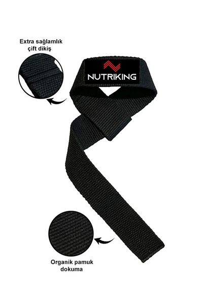 Nutriking 2Pcs Strengthens Supports: Weight & Lifting Straps