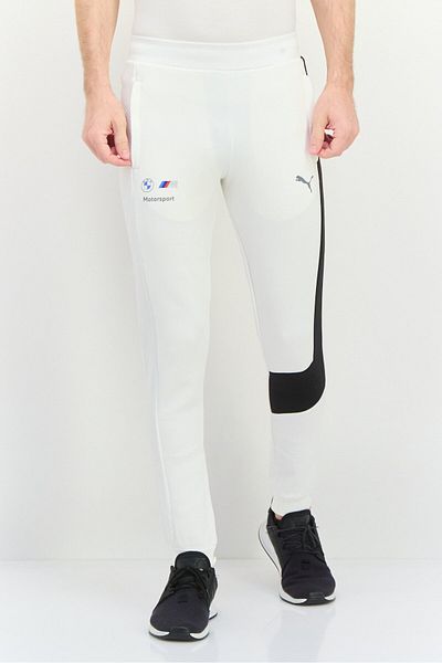 Puma Men Sportwear Fit Outdoor Sweatpants, White/black