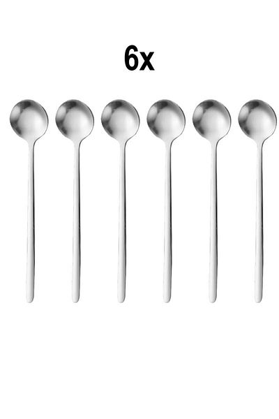 Chavin 6 Pcs Steel 15 cm Cup Latte Coffee Mixing Spoon Mt161By-6