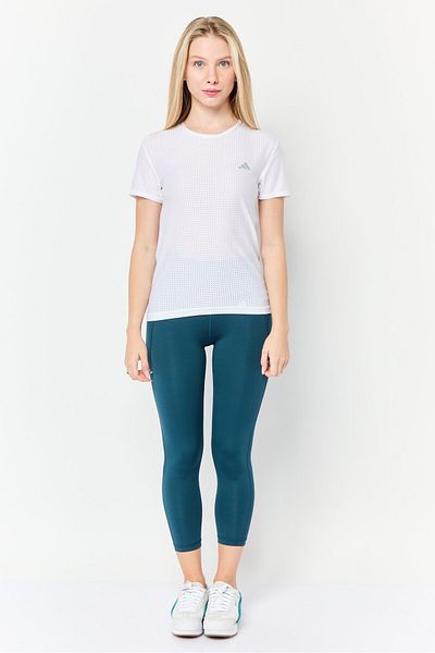 adidas Women Sportswear Fit Short Sleeves Training Top, White