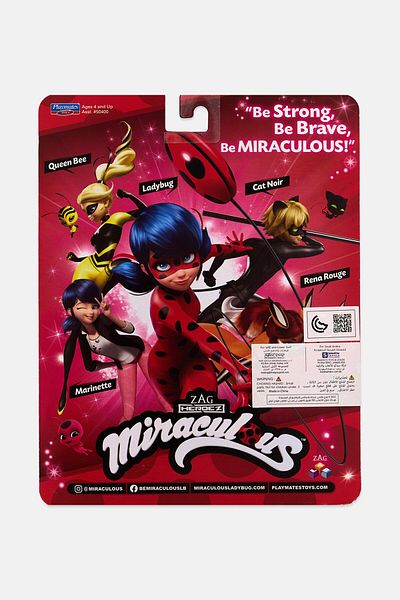 ZAG Heroez Miraculous دمية مارينيت فاشون ستوديو فائقة الوضعية، وردية اللون