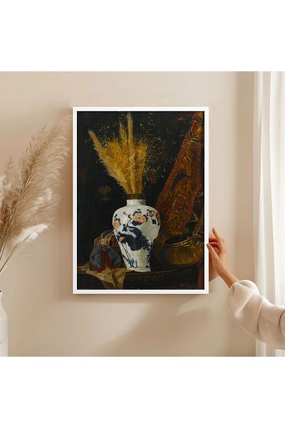 HOMEPACK Single Wooden Framed Painting One Piece Poster Painting Tk/1431
