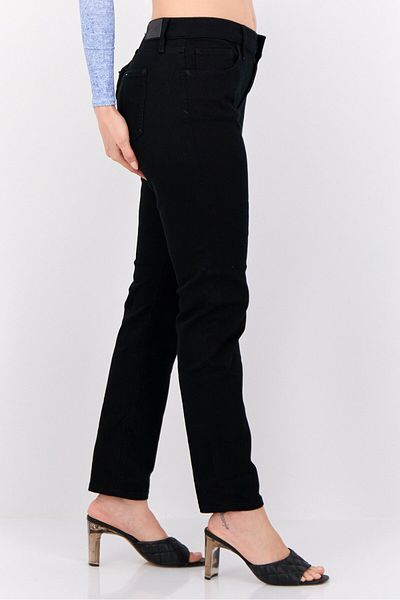 Esprit Women Slim Fit Solid Denim Jeans, Black