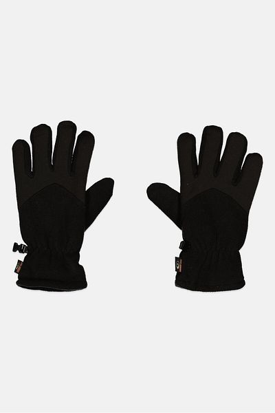 Mossy Oak Men 1 Pair Textured Sports Gloves, Black