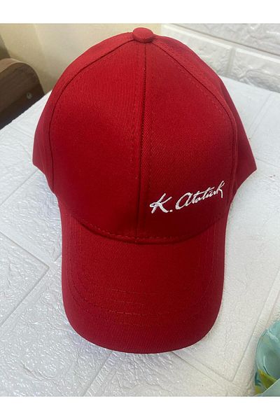 sema aksesuar Unisex Ataturk Written Hat - 19 May, Adjustable with Velcro