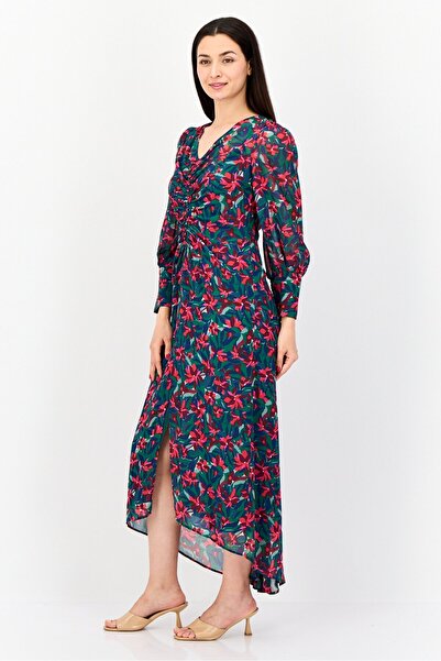 Phase Eight Women Allover Print Midi Dress, Multicolor