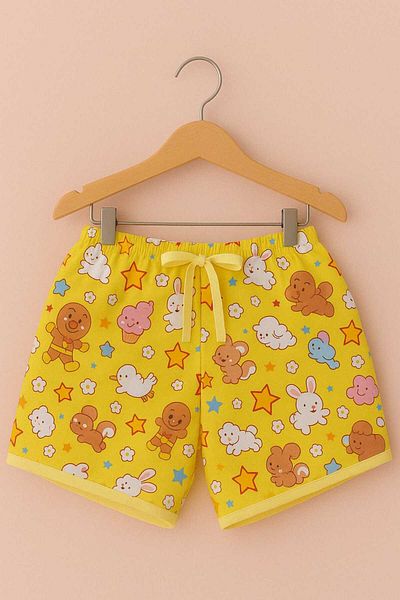 gigigiyim Star Patterned Casual Women's Shorts