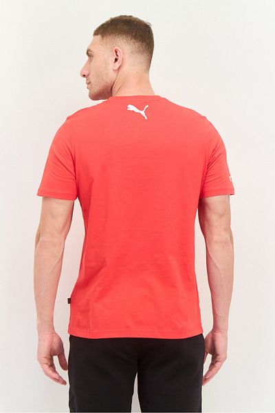 Puma Men Sportswear Fit Short Sleeve Outdoor T-shirt, Red