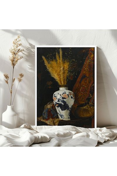 HOMEPACK Single Wooden Framed Painting One Piece Poster Painting Tk/1431