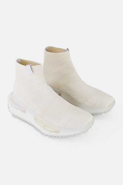 adidas Women Nmd_s1 Sock Slip On Outdoor Shoes, White